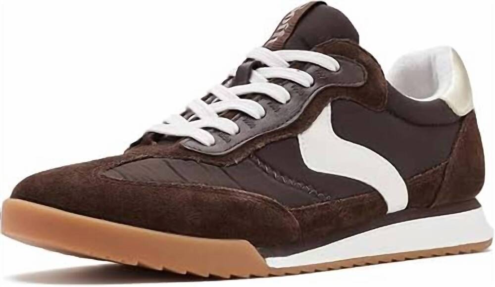NEW SOFFT women's kat sneaker in chocolate